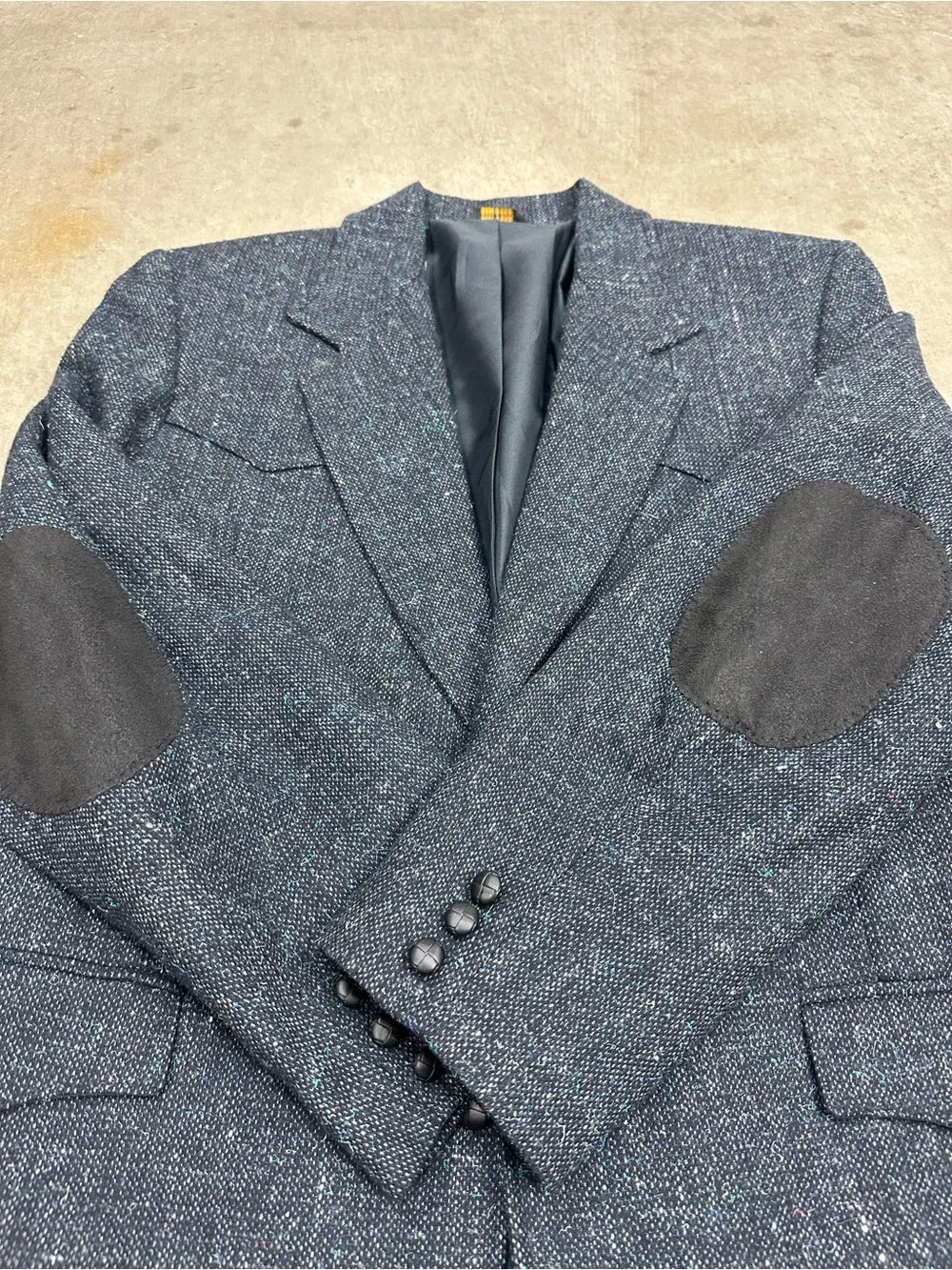 Pioneer Wear navy tweed